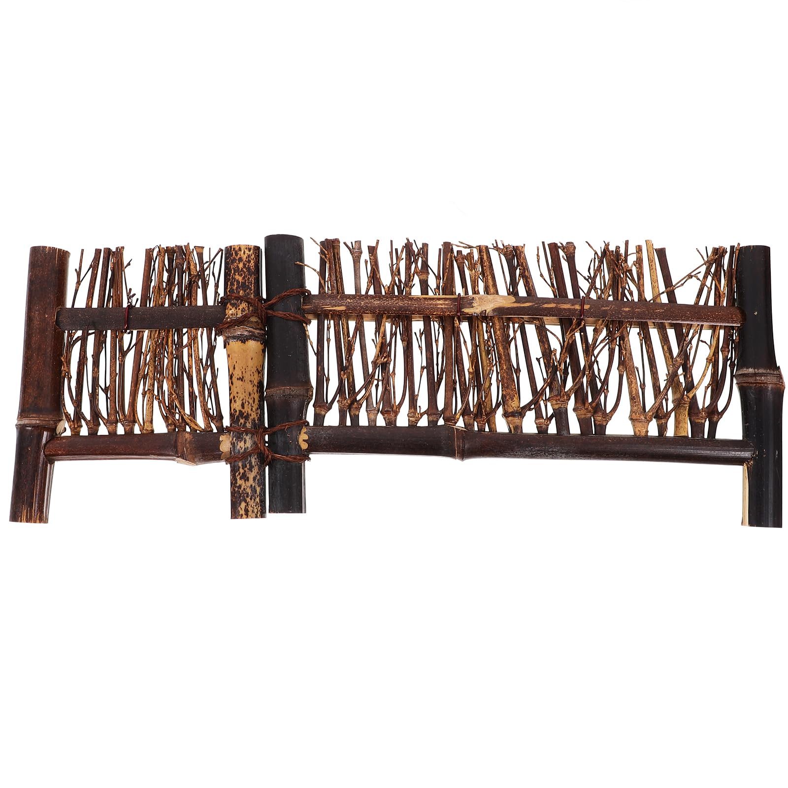 Purple Bamboo Folding Fence Panel
