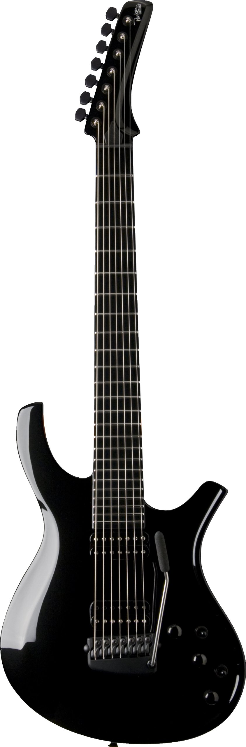 Parker Maxx Fly 7-String Series DFMV7DB 7-Strings Electric Guitar, Dusty Black