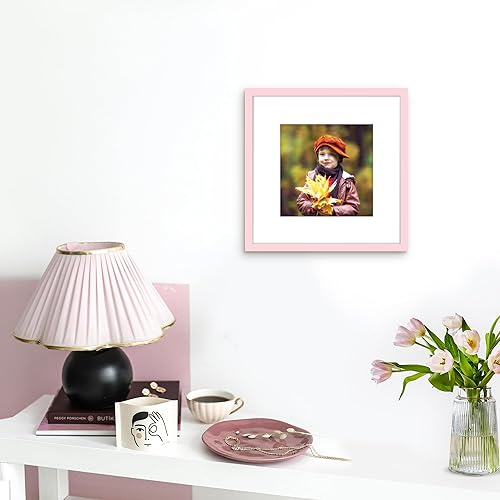 Miniatura 498 de Picrit - Juego de 12 portarretratos de 5 x 7 pulgadas para colgar en la pared o exhibir sobre una mesa, para fotos de 4 x 6 con paspartú o 5 x 7