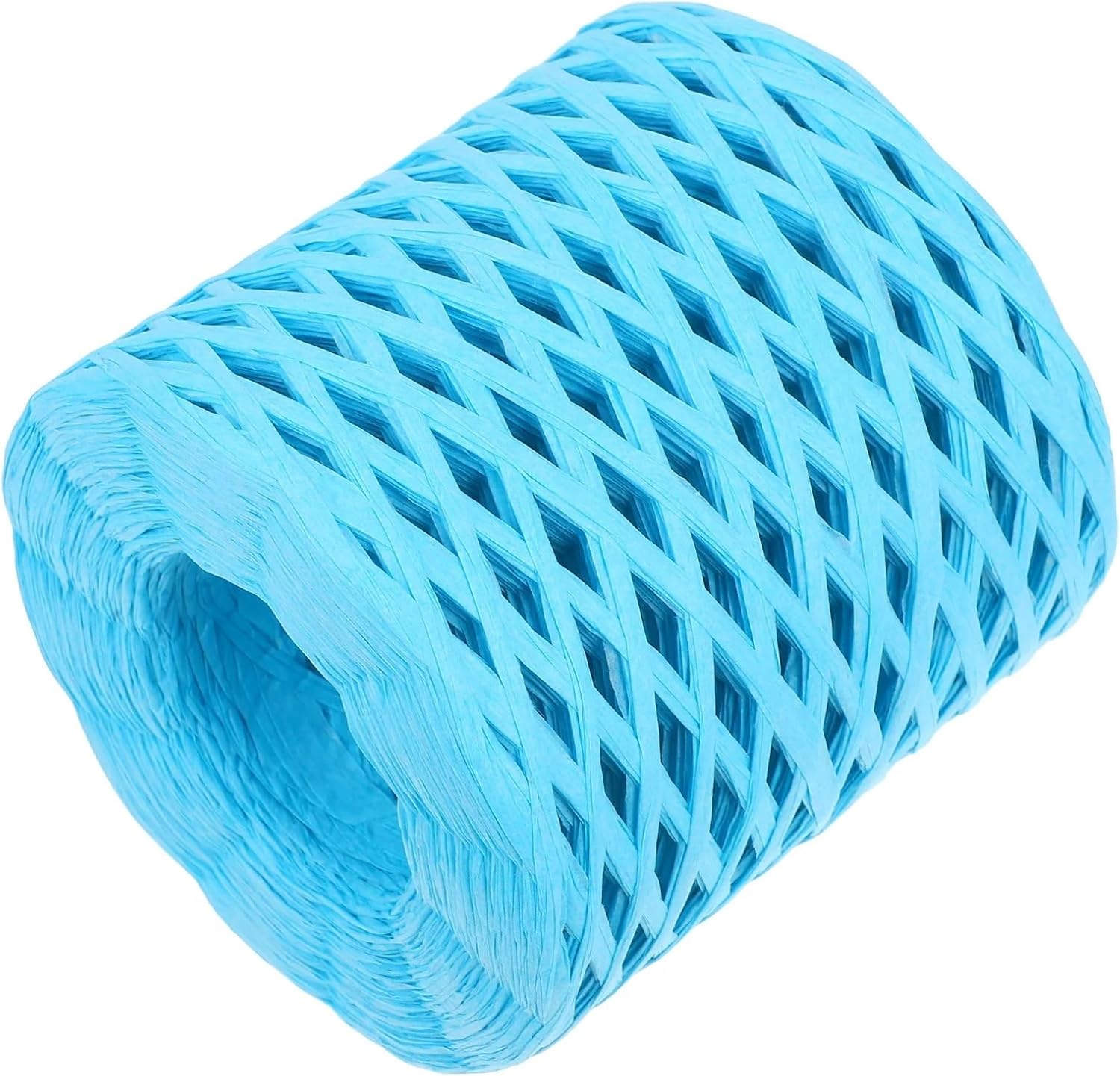 Raffia Ribbon for Gift Wrapping 5 Roll Raffia Paper Rope Craft Twine for Present Wrapping Hat Weaving Bouquet DIY Projects Packing Ribbon Decorative String