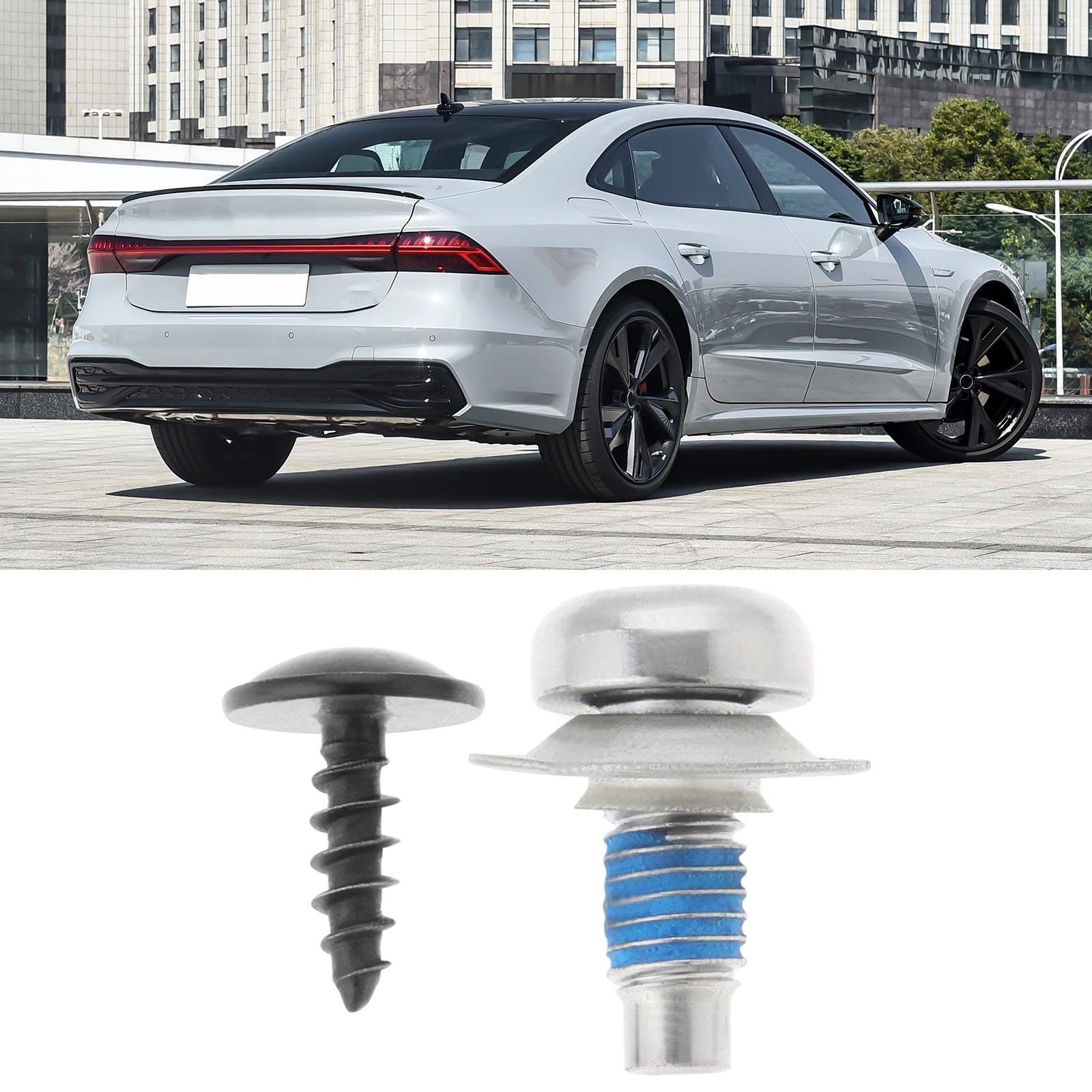 EMSea 1 Set Kit di Fissaggio per Sottoscocca Protezione Inferiore Motore Compatibile con VW Golf MK7 R GTI Include 3 Bulloni per Parafango e 8 Viti Inferiori per Parafango