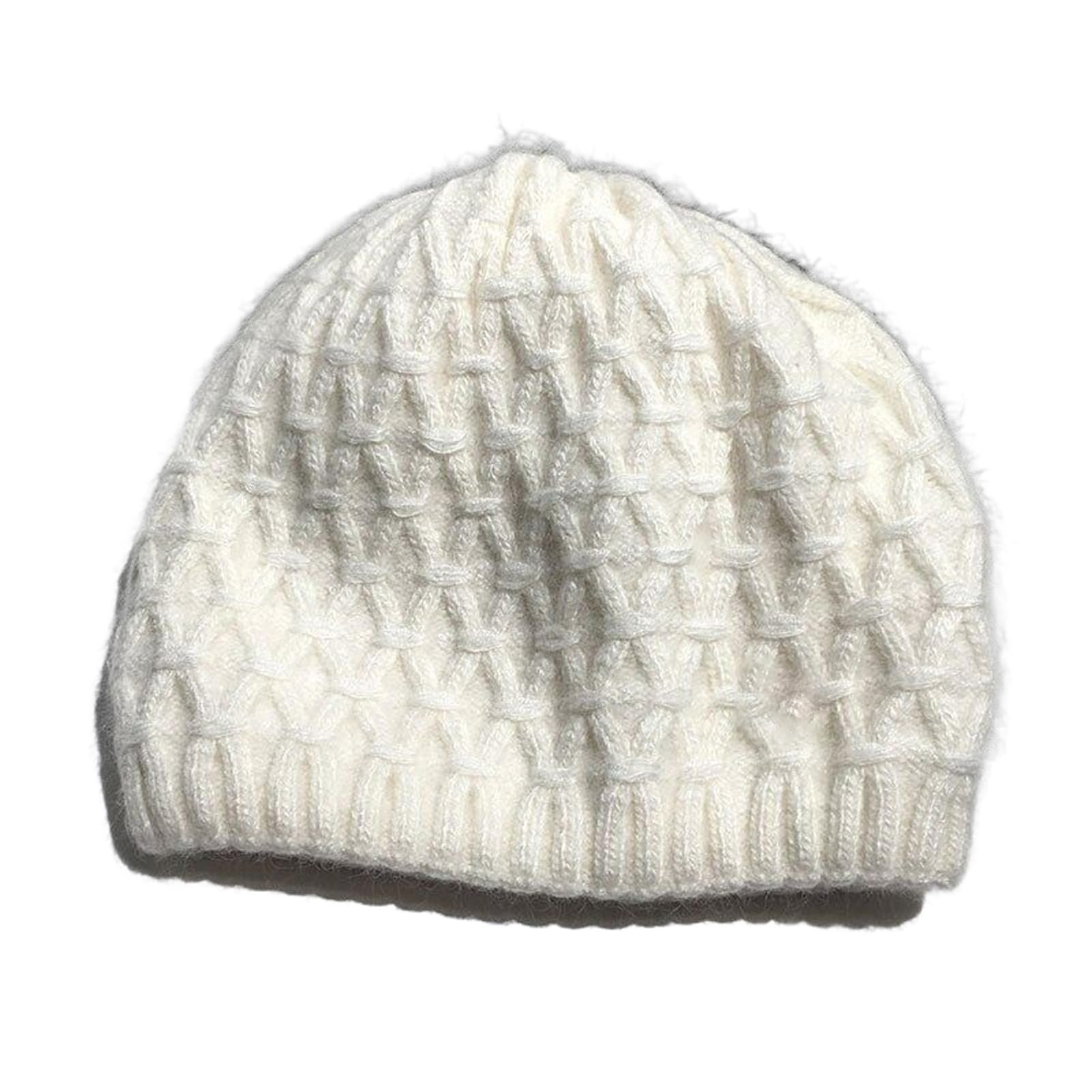 Cappellini Primavera Inverno Designer Hip Hop Casual Berretto Donna Maglia Esterno Caldo Berretti Berretto (Stile 2 con Taglia Unica)