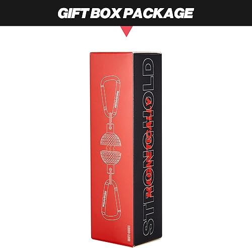 Miniatura 6 de Handy Picks Clip magnético para toalla de golf, diseño único de mini pelota de golf de metal, imán de fuerza industrial extraíble para un agarre