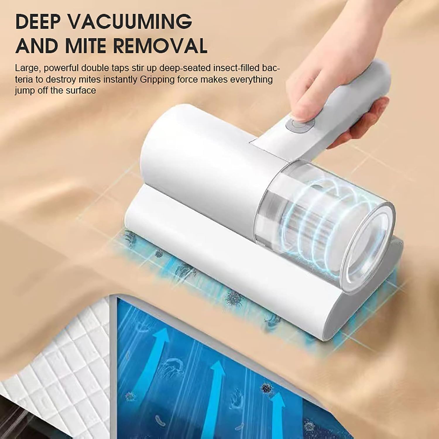 DUST SUCTION MITE REMOVER; Designed with advanced suction technology, this  powerful device effectively captures and removes even the tiniest mites.:  Buy Online at Best Price in UAE - Amazon.ae