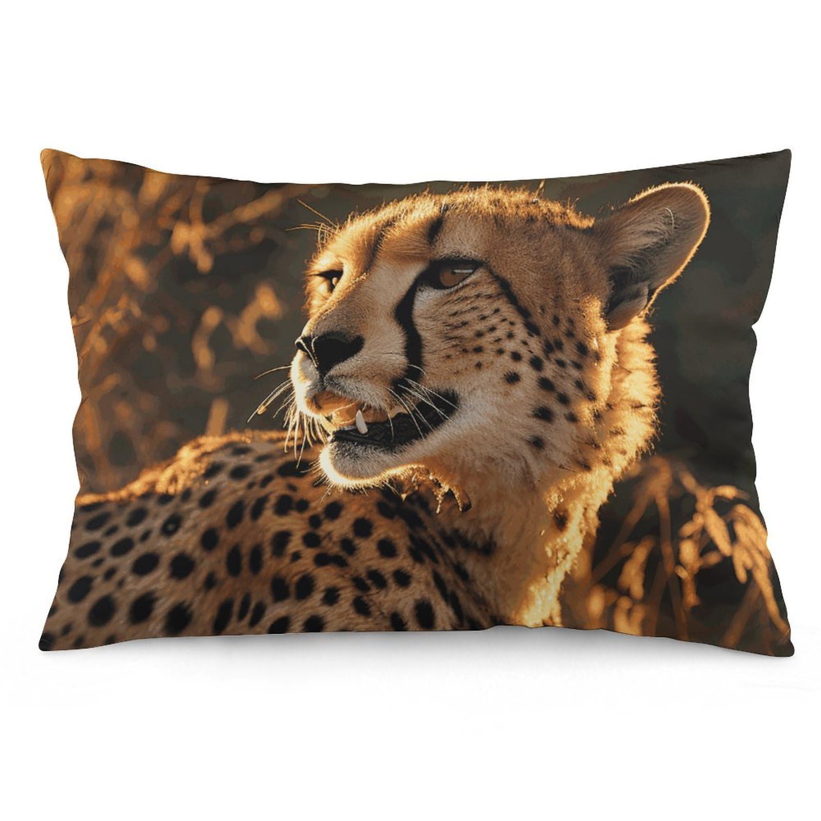 NTVOWPZO 2 Pack Decoration Throw Pillow Covers 20"x30" Pillowcases Covers Cheetah Pillowcases Modern Farmhouse Home Decor Sofa Cushions Covers for Couch Bed Living Room