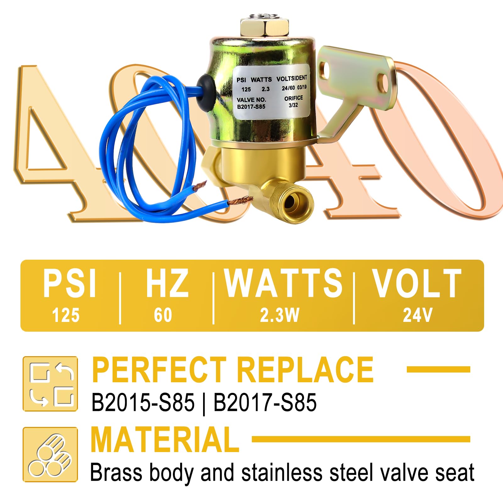 Amazon.com: 4040 Humidifier Water Solenoid Valve,24 Volts