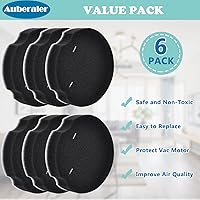 Vista 6 de Paquete de 6 filtros Auberaler de repuesto para aspiradora Bissell Powerforce Compact Lightweight Vertical 1520 2112, Bissel Turbo sin bolsa 2690