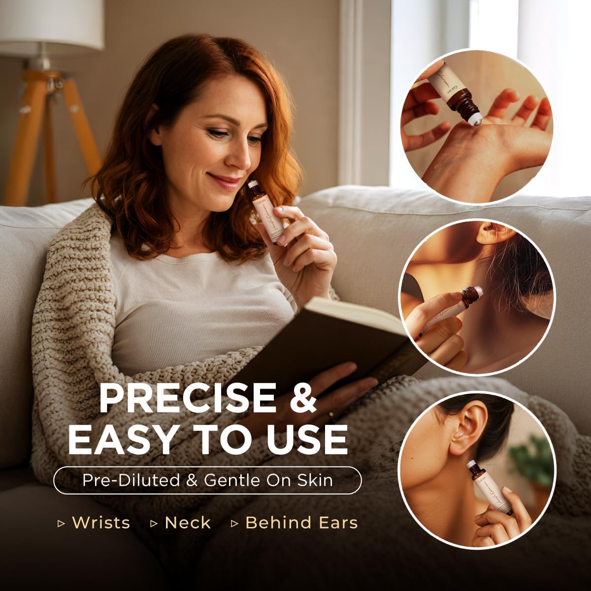 Gya Labs Vanilla Oleoresin Essential Oil Roll On - 0.34 Fl Oz - Travel Size Roller for Camping, Skin, Aromatherapy Relief, Convenience - Image 6