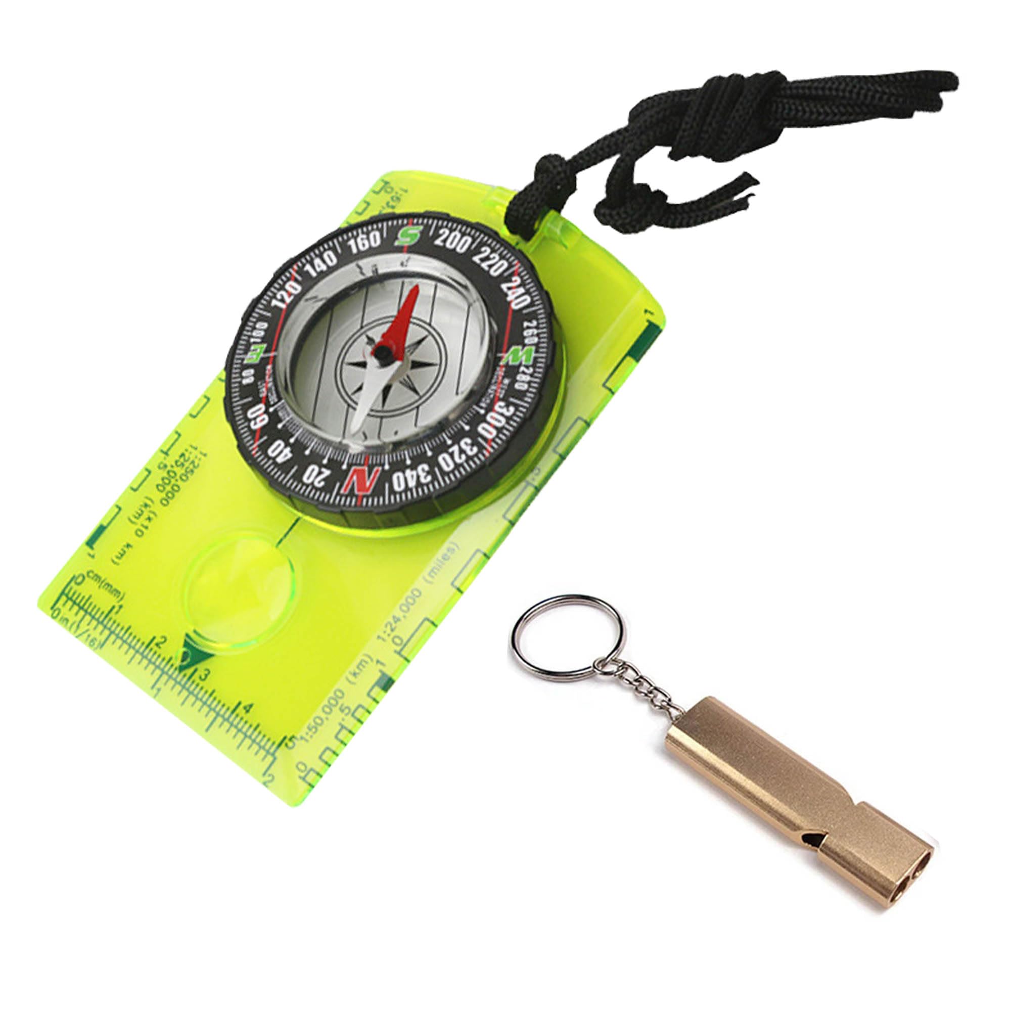 Orienteering Compass Hiking Backpacking Compass Advanced Scout Compass Camping Navigation Boy Scout Compass Professional Field Compass for Map Reading