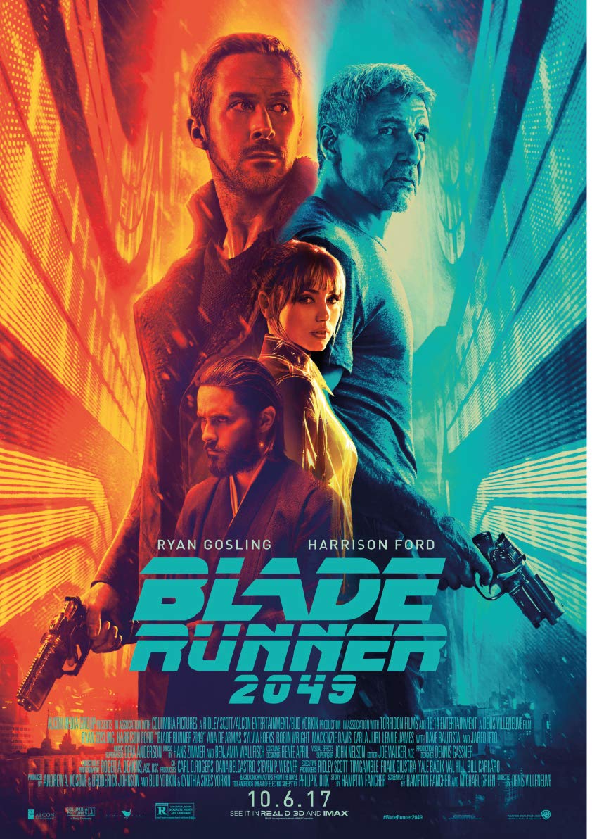 Printshop Bladerunner 2045 Movie Poster - A1 Or A2 (A2 (594Mm X 420Mm))