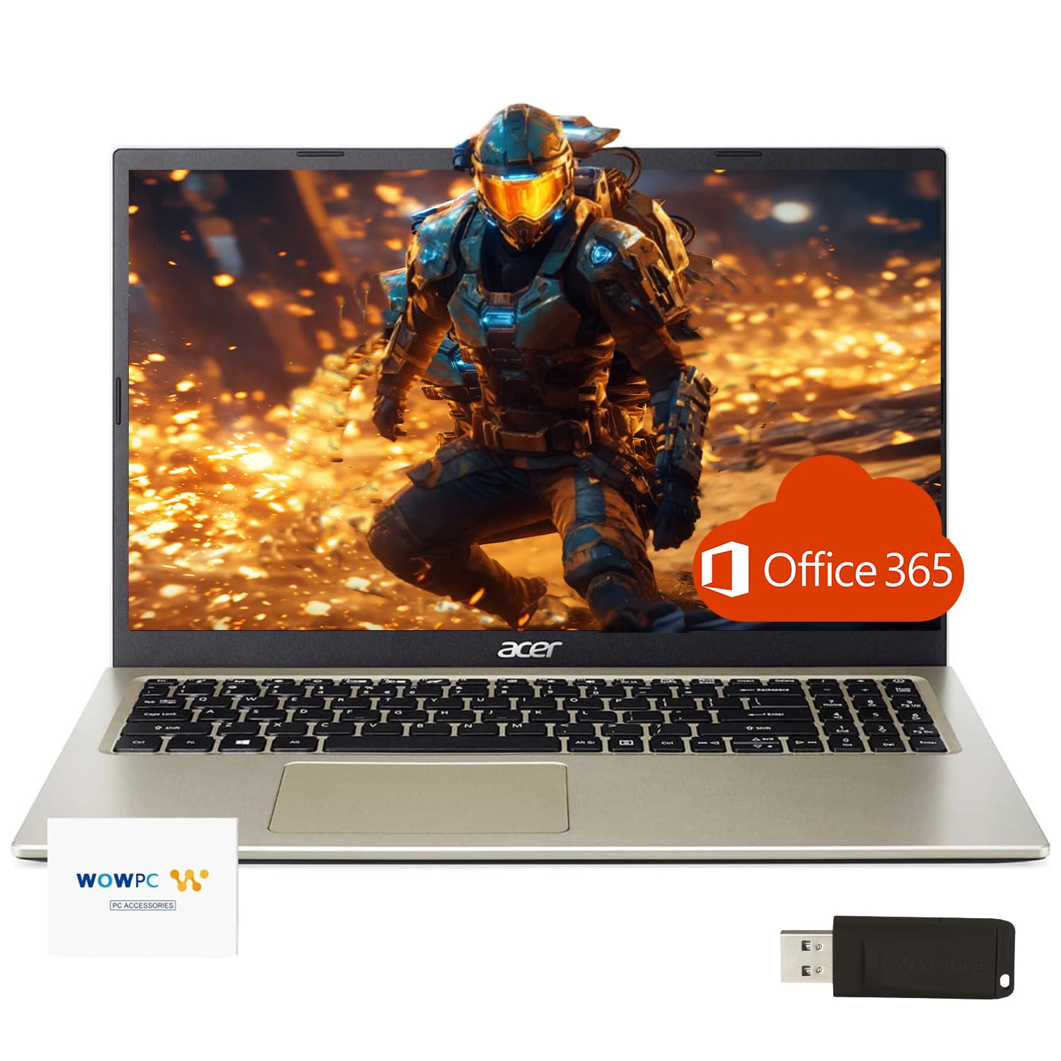 Amazon.com: acer Aspire Thin Laptop, 1 Year Office365, 15.6