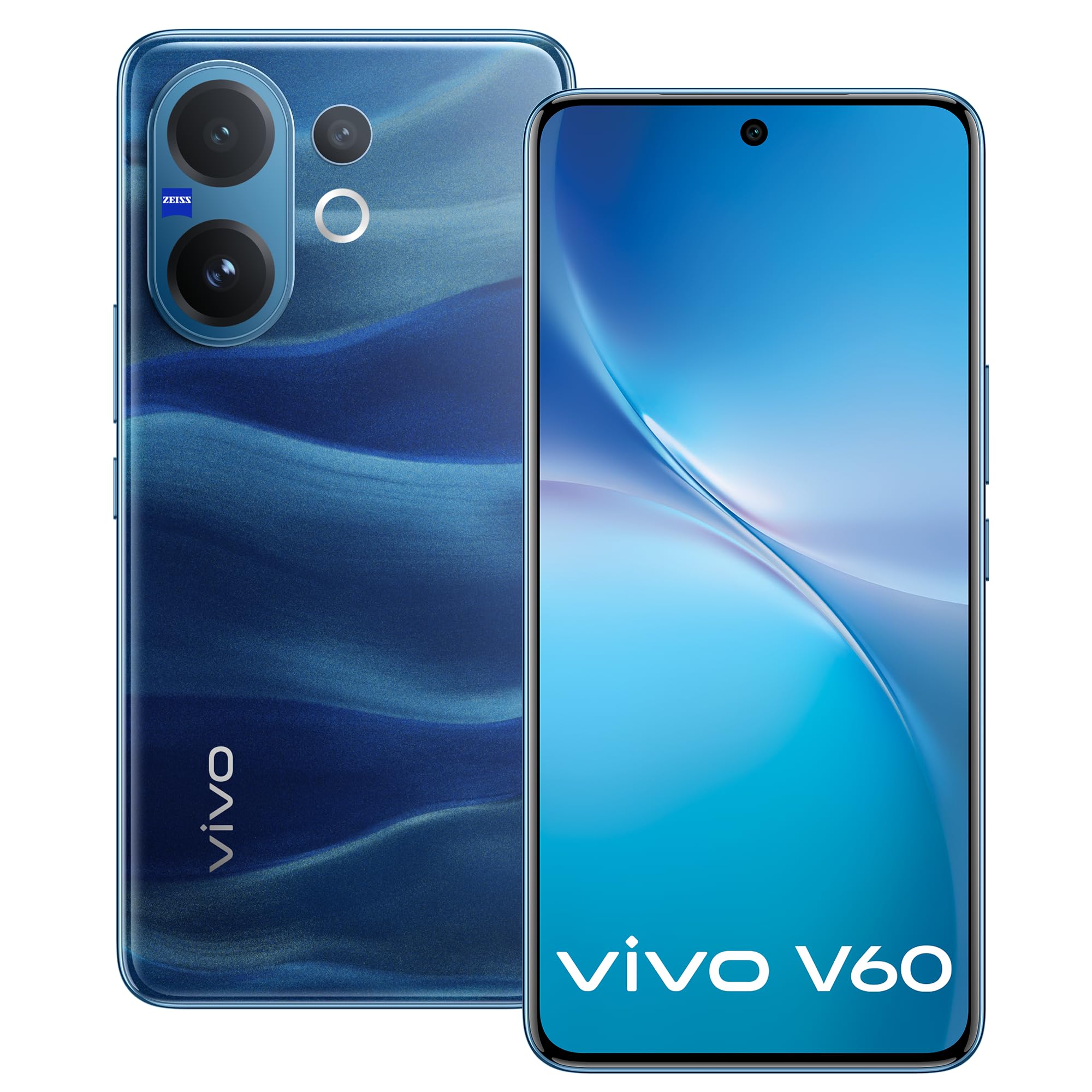 VIVO V60 Lite 5G 8GB+256GB キャリアフリー vivo V60 5G (Moonlit Blue, 8GB RAM, 256GB Storage)