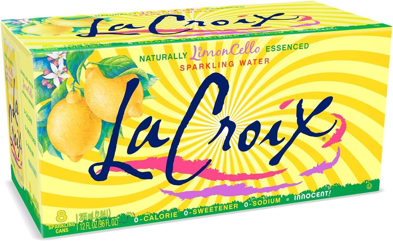 La Croix Sparkling Water Variety Pack, 12 Fl Oz Cans - In Sanisco Box (18 Pack) (La croix)