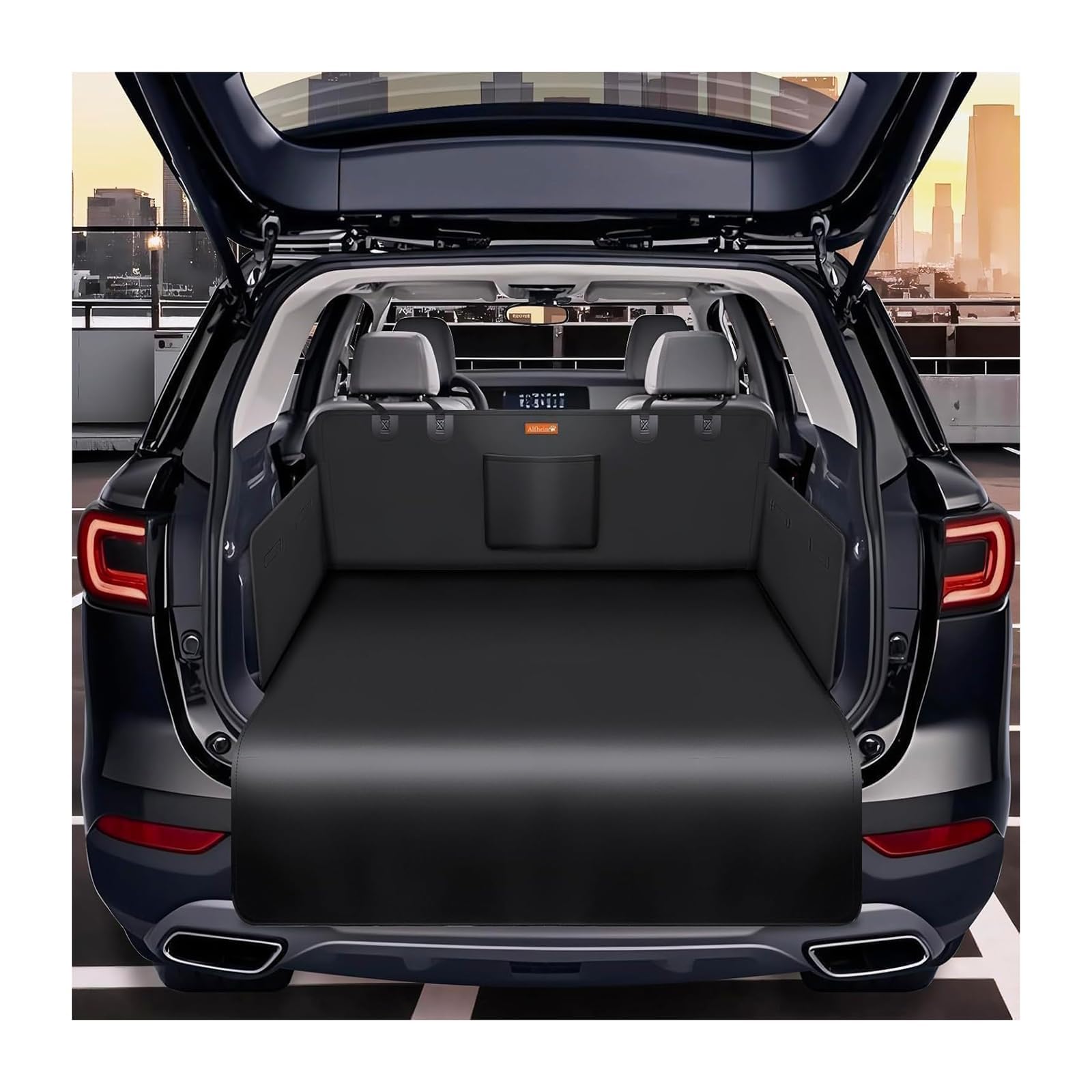Srcuzk Normal Car Boot Liner Protector Dog, For Mg 4 Ev Mg4 Electric 2023 2024 2025 Nonslip Waterproof Dog Car Seat Cover With Enduring Antifouling Liner Side Protection