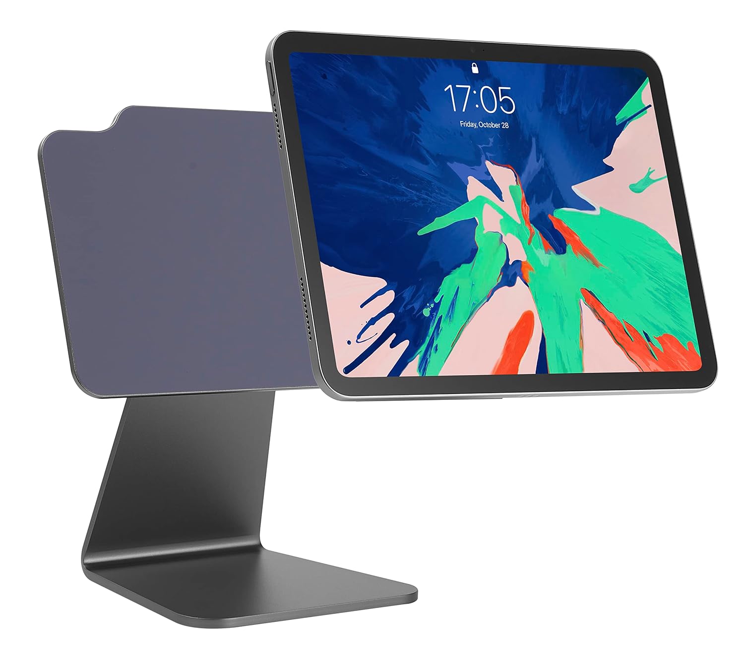 128 PCs USU Magnetic Stand for iPad 10th Gen iPad 11 A16 Adjustable Sturdy Mount Holder on Desk