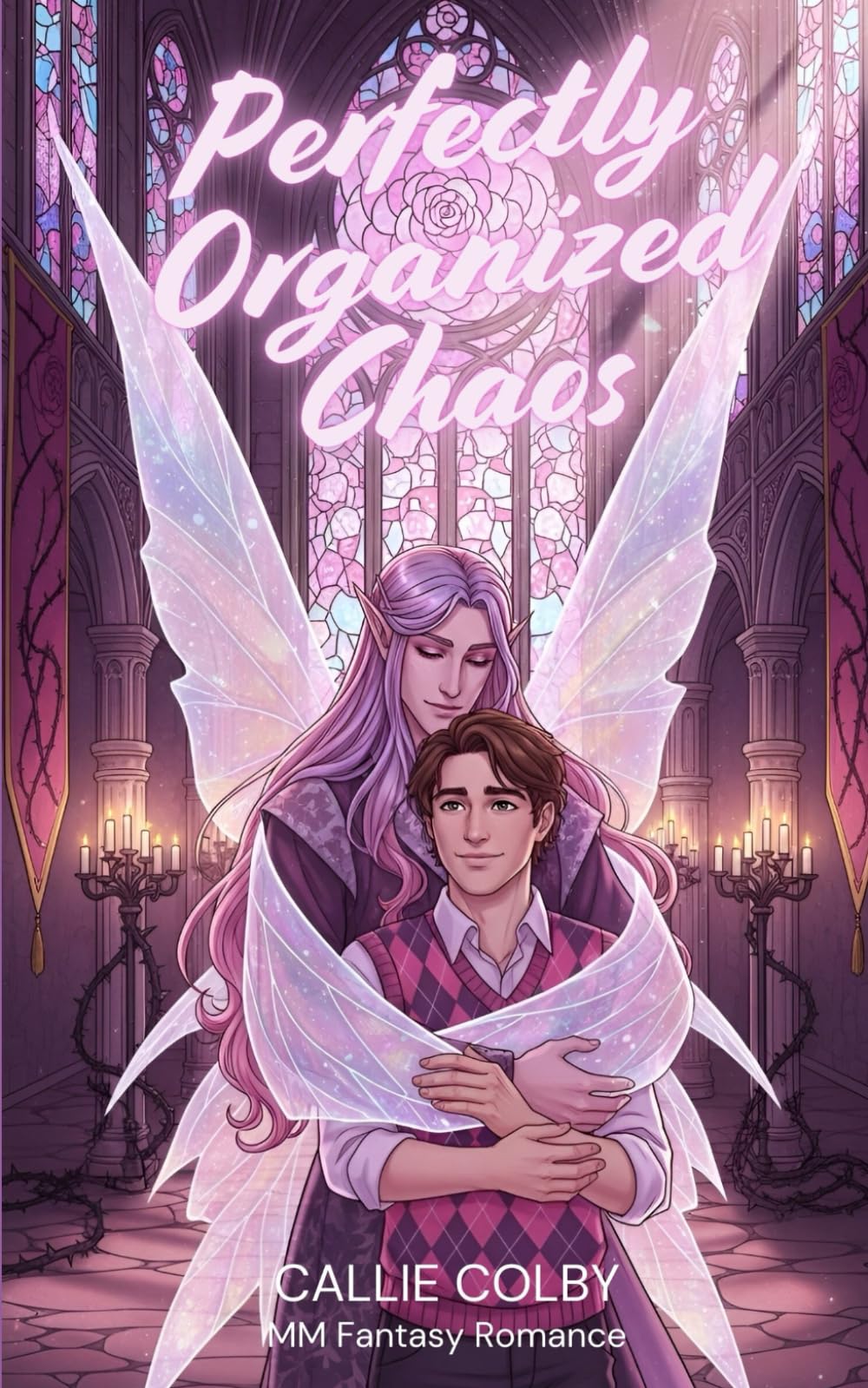 Perfectly Organized Chaos: MM Fantasy Romance (Wings & Whispers)