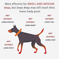 Vista 6 de IDOMIK Collar de recuperación para perros, cono suave impermeable para perro después de la cirugía, cómodo collar isabelino protector alternativo