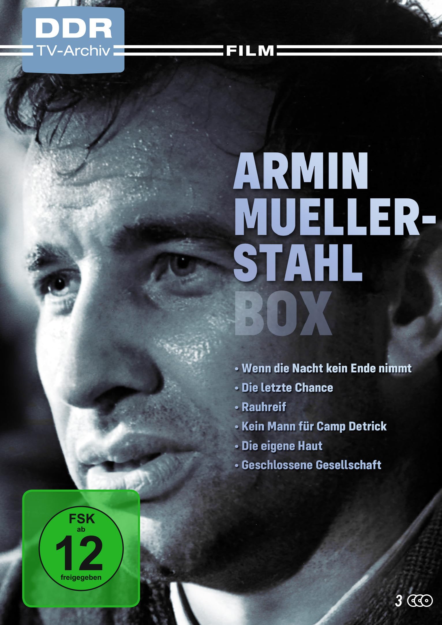 Caja de películas Armin Mueller-Stahl con 6 DVD del archivo televisivo de la DDR