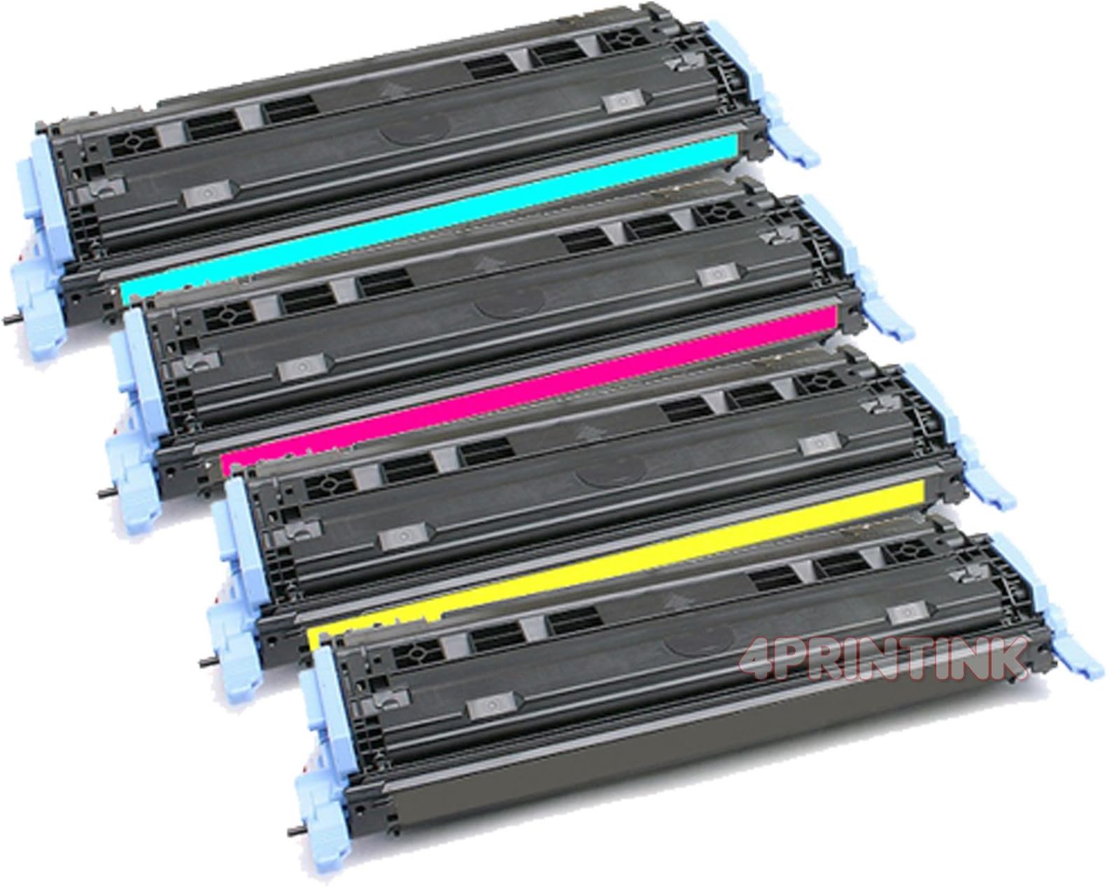 4 Pack Q6000A-Q6003A Toner For HP Color LaserJet 1600 2600 2605dn 2605dtn
