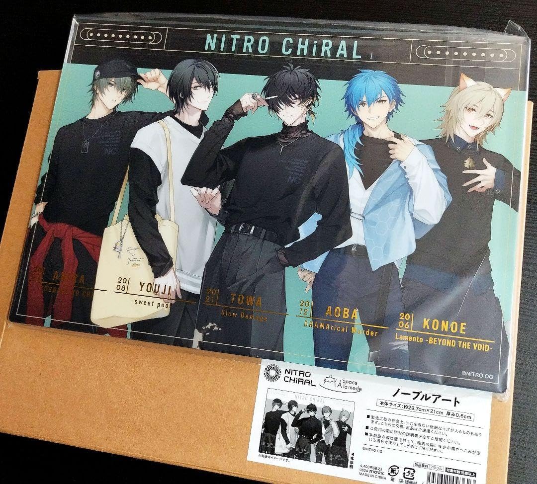 NITRO CHiRAL Space A la mode 缶バッジ トワ Amazon.co.jp: NITRO CHiRAL ノーブルアート Space A la mode OE