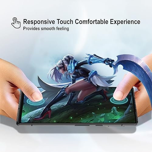 Miniatura 5 de Pixel 6 - Protector de pantalla de vidrio templado con protector de lente de cámara para Google Pixel 6 [desbloqueo de huellas dactilares]