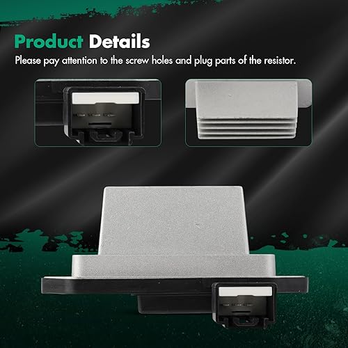 Miniatura 300 de SCITOO Resistencia de motor de ventilador HVAC para 2008-2013 para Chrysler 300/2008-2016 para Town & Country/2008-2010 para Dodge Charger/2008-2018