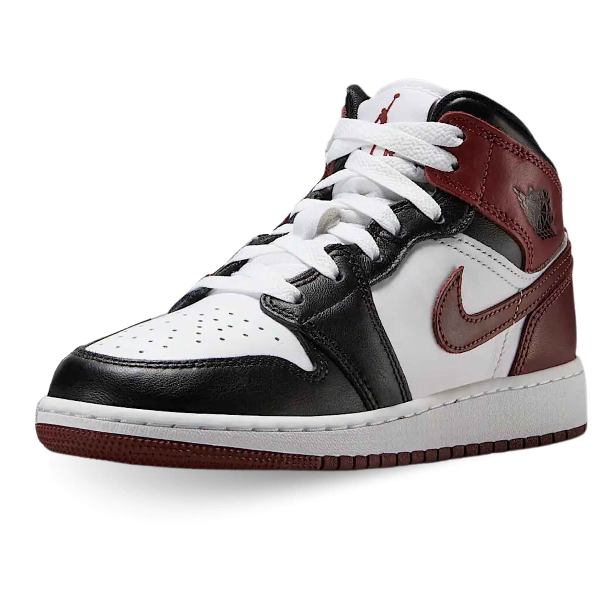 Jordan Air 1 Mid SE Grade-School (Black)