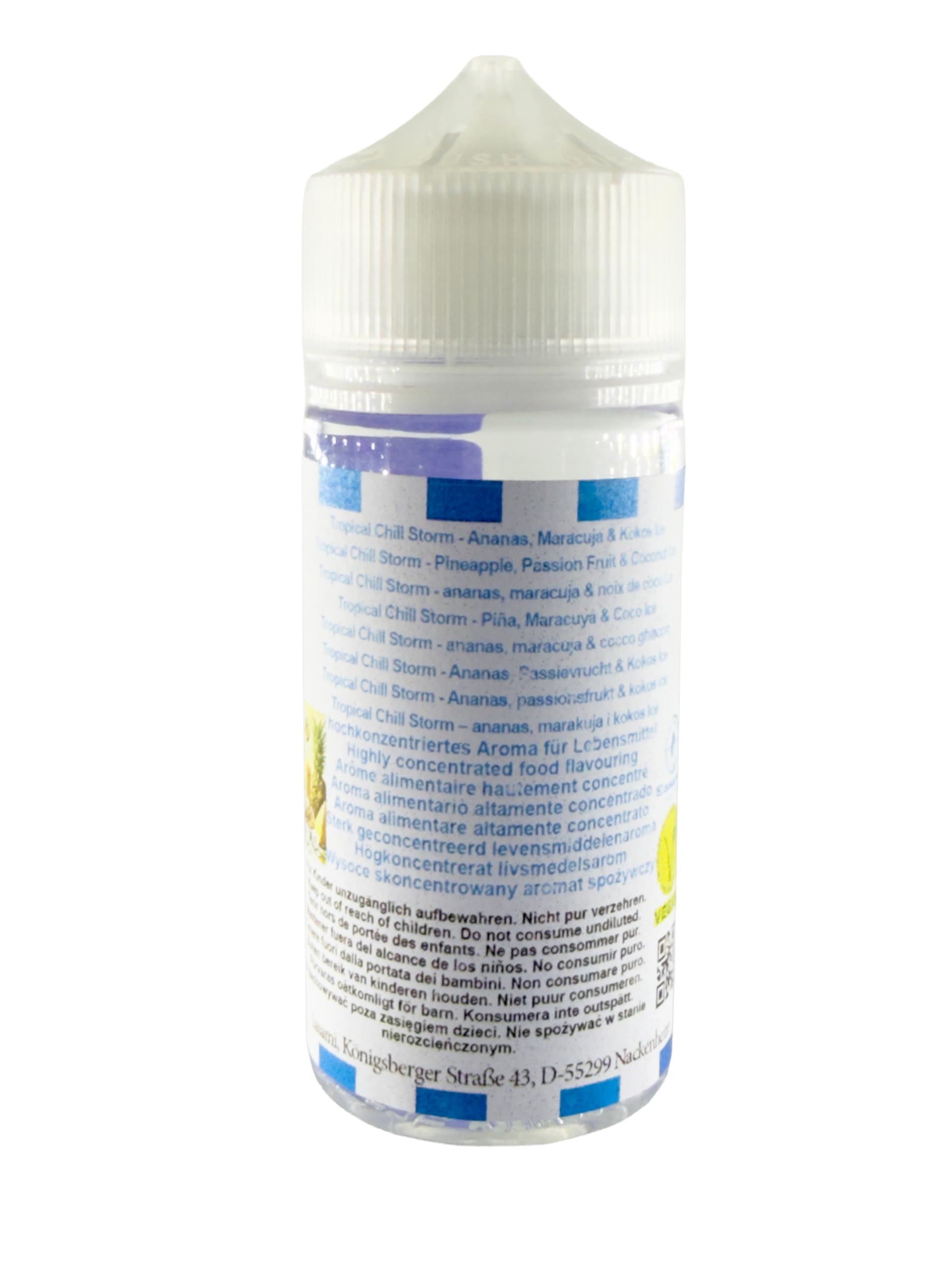 Tropical Chill Storm - ananas, maracuja & cocco ghiaccio aroma concentrato - vegano - Sasami - 100ml