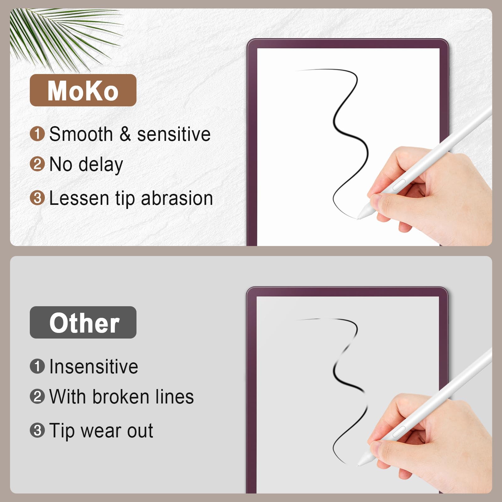 MoKo 3 Pack Paper Feel Screen Protector for 11" Kindle Scribe Colorsoft, Kindle Scribe 3rd Generation 2025 Accessories, Writing Drawing Notetaking, High Clarity Matte PET Film, Case Friendly