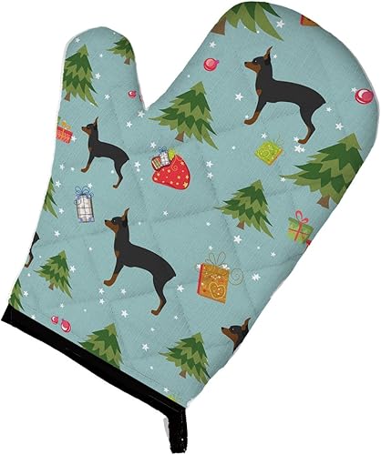 Vista 409 de Caroline's Treasures BB4904OVMT Christmas Siberian Husky Oven Mitt Heat Resistant Thick Oven Mitt for Hot Pans and Oven, Kitchen Mitt Protect Hands