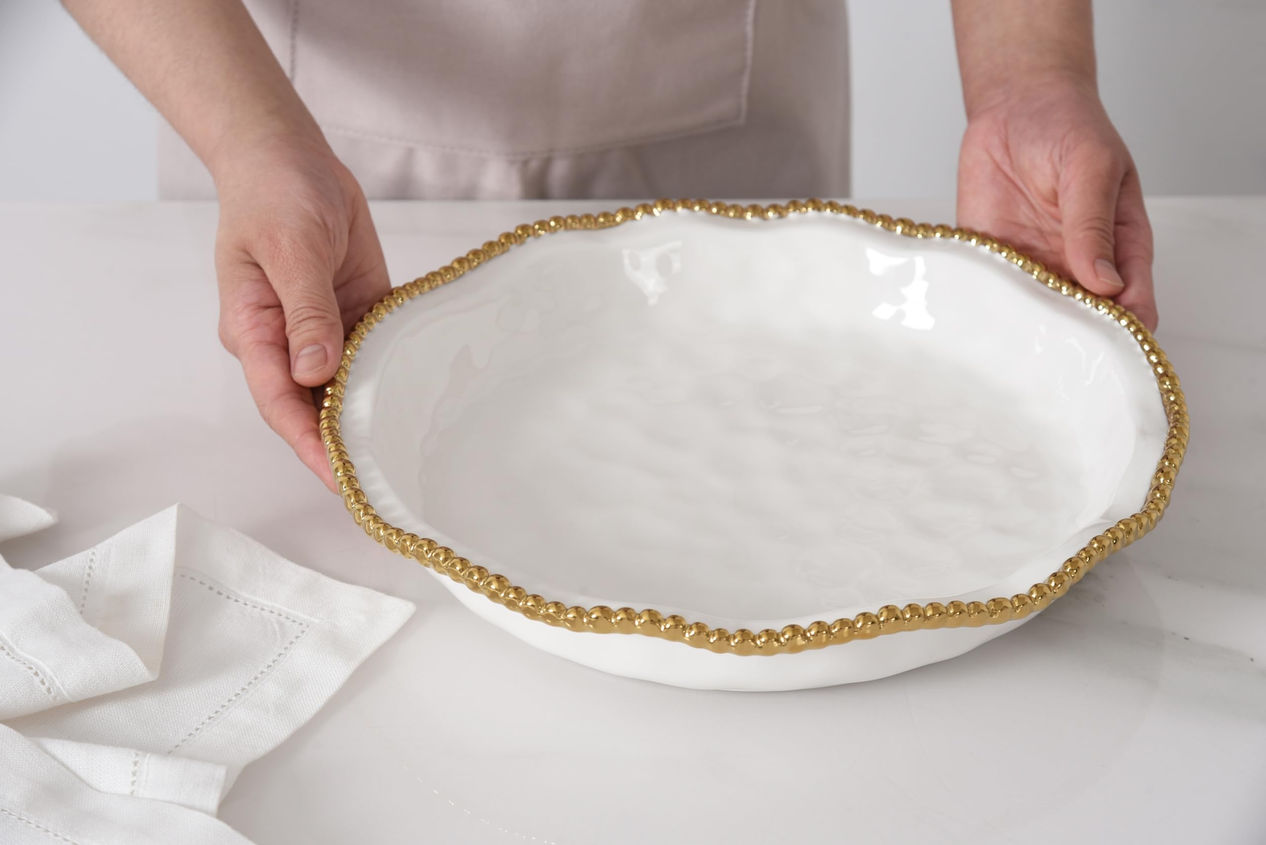Golden Salerno Kuchenform, 25,4 cm, 29,2 cm D x 5,1 cm