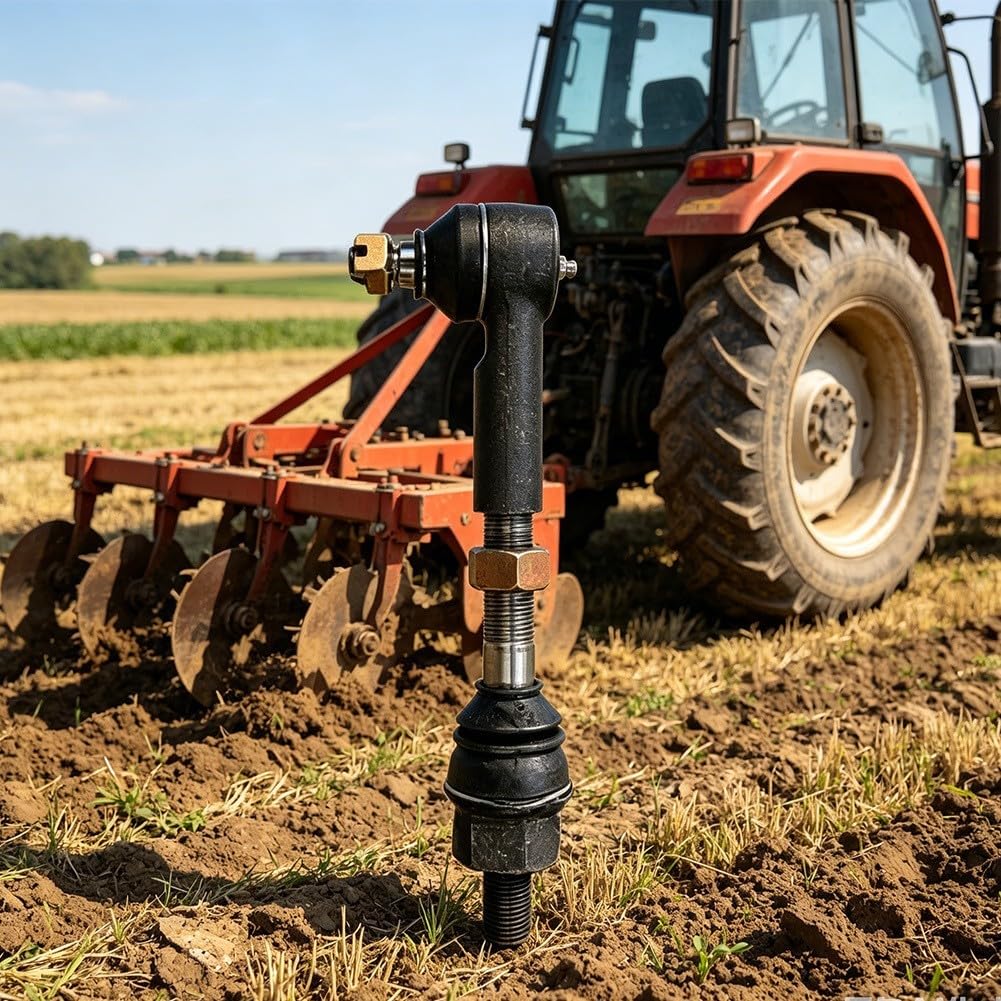 Kugelgelenk für Kubota L4508 Traktor – Ersatzteil TD030-13700 Gelenkkopf für Lenkung und Spurstange, robustes Landmaschinen Zubehör zur Reparatur, schwarz