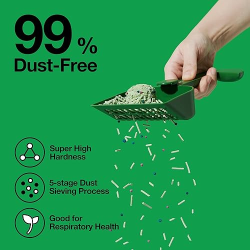 Miniatura 5 de VETRESKA Arena para gatos de tofu, arena natural para gatitos, fuerte aglutinante, desechable, desechable, desechable, sin polvo, bajo seguimiento,