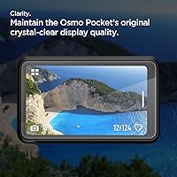 Vista 4 de Spigen Protector de pantalla de vidrio templado [GlasTR Slim] diseñado para DJI Osmo Pocket 3 [2 unidades] – Protector de pantalla táctil trasera