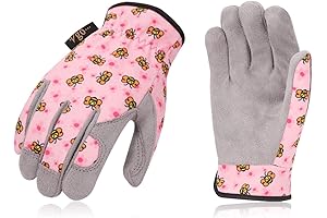 Vgo kids garden work gloves perfect for gardening and other outdoor playing