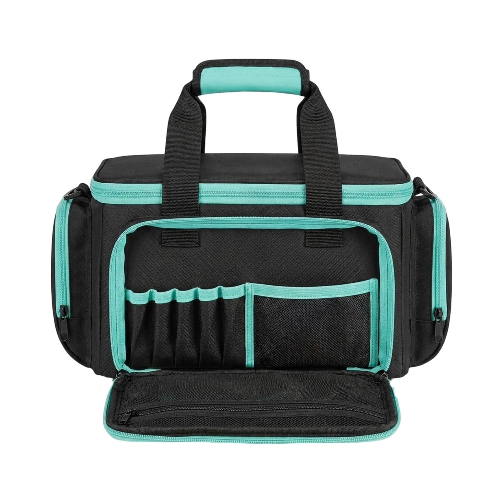 Multiple Compartment Tool Carriers Bag with Thickened Padding Waterproof Exterior for Workshop Projects Tool Bag Organizers