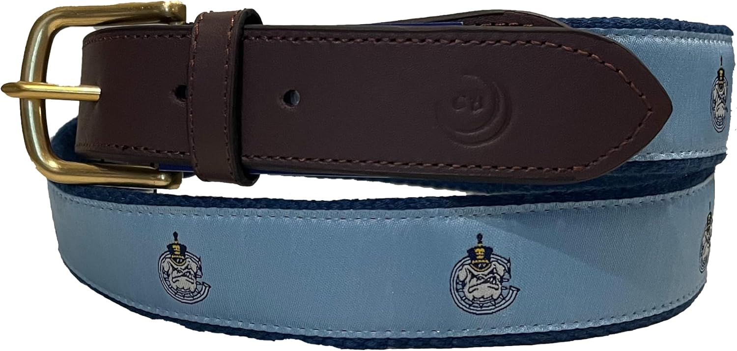 Citadel Spike Bulldog Woven Cotton Canvas Belt