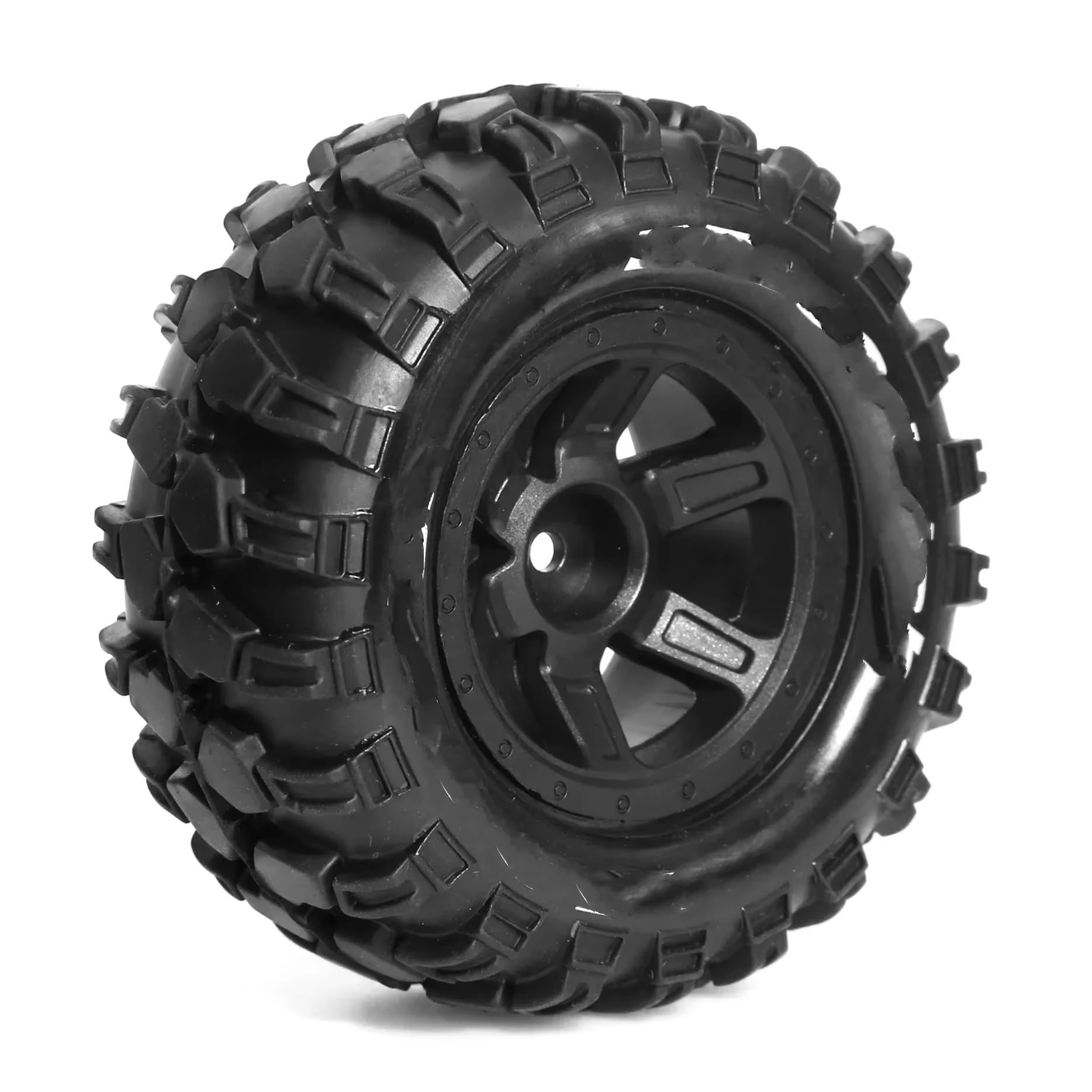 Compatibile Con MJX 10208 Ricambi Per Auto RC 1/10, Accessori Per Auto RC, 4 Pezzi, Ruote Da 90 Mm Per Monster Truck, Pneumatici Per Buggy, Esagonali Da 12 Mm RC Ruote Gomma