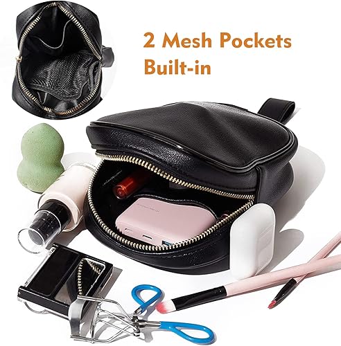 Miniatura 4 de Peicees Bolsa de pierna caída para mujer con correa para la pierna, bolsa de muslo de cuero para accesorios de disfraz de motocicleta, riñonera de