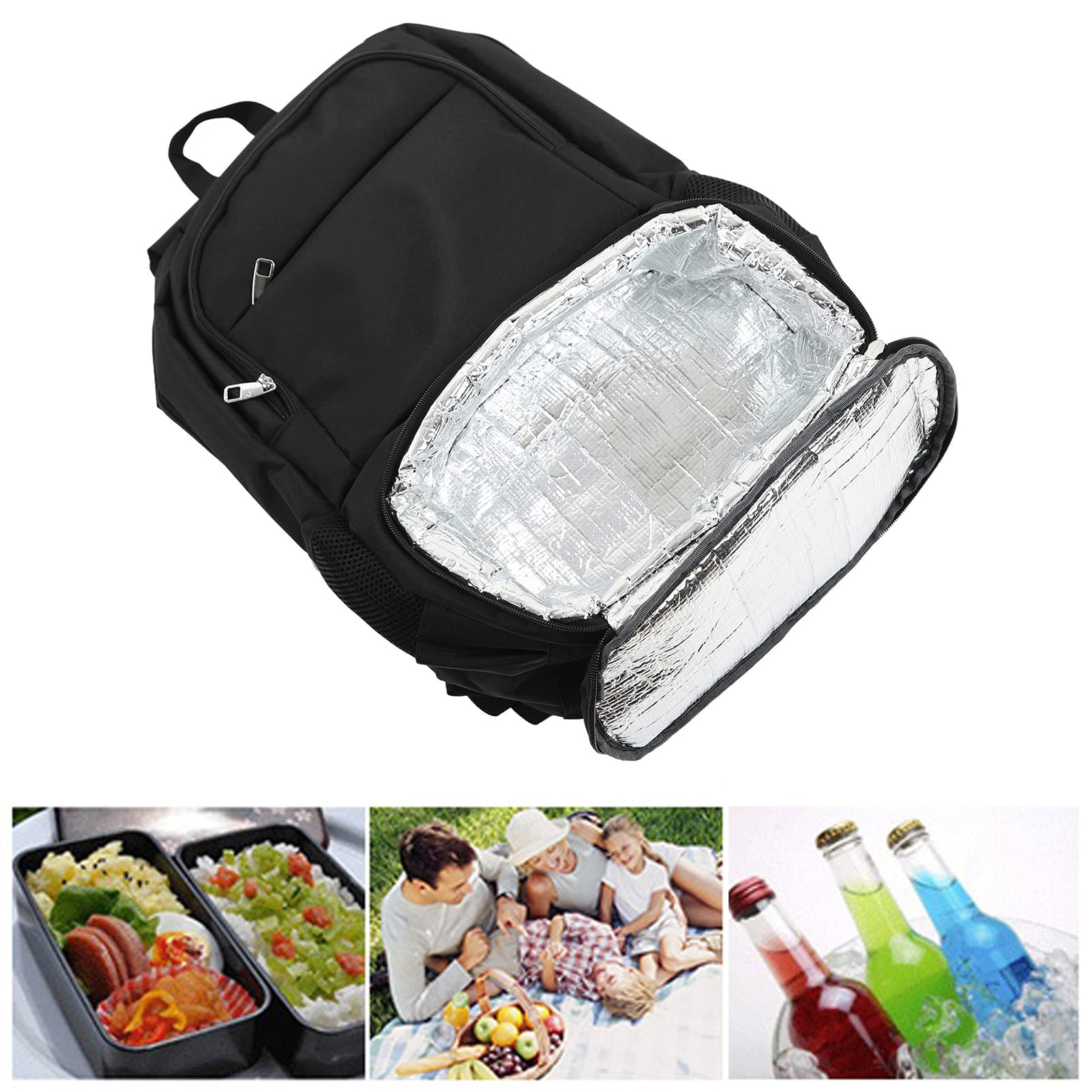 BuyWeek Zaino Frigo, Zaino Termico in Tessuto Oxford Borsa Termica da Campeggio di Grande capacità per Picnic in Campeggio All'aperto