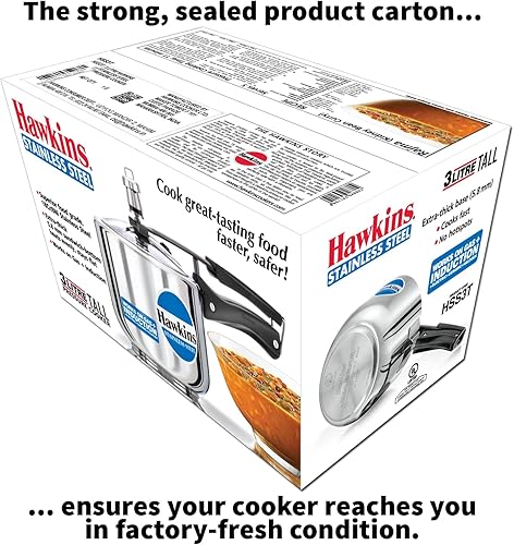 Miniatura 10 de Hawkins B33 - Olla a presión de acero inoxidable pequeña color plateado