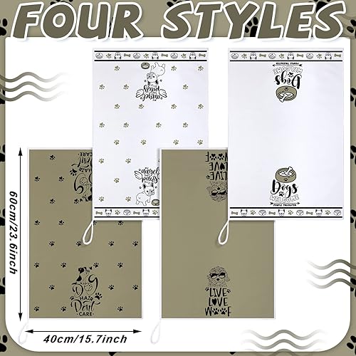 Miniatura 9 de Mixweer 4 toallas de cocina de abejas de verano con gnomo de abeja, toallas absorbentes para baño y té para decoración de baño, accesorios de