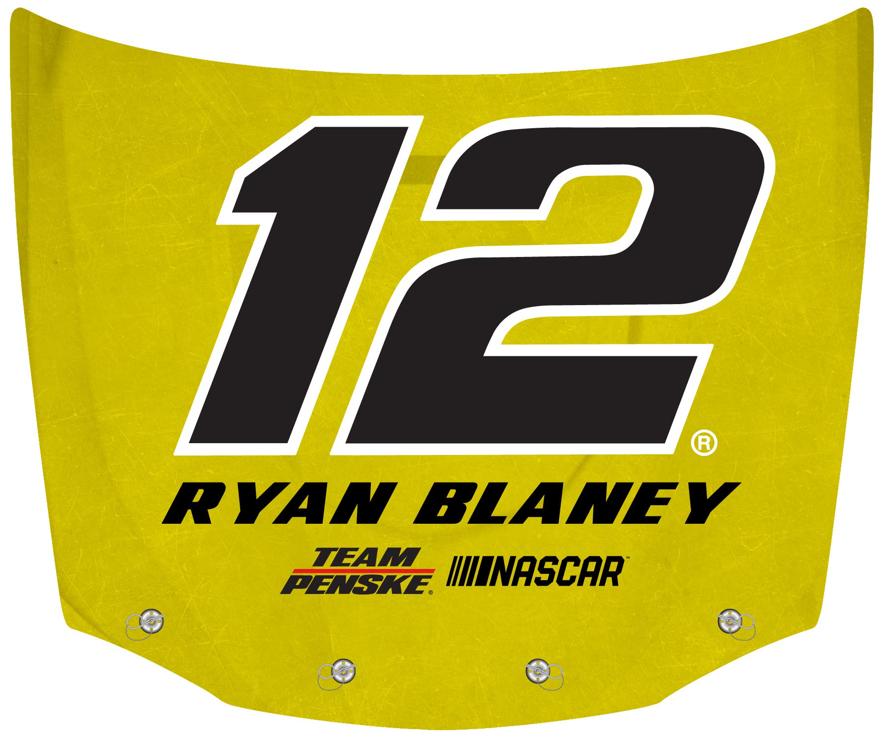 R and R Imports, Inc Ryan Blaney #12 Hood Magnet