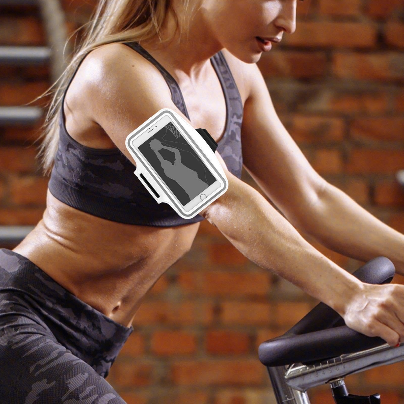 Porta Telefono Da Corsa Fascia Braccio Impermeabile Borsa Sportiva Leggera Resistente Agli Urti Per Escursionismo Ciclismo Jogging