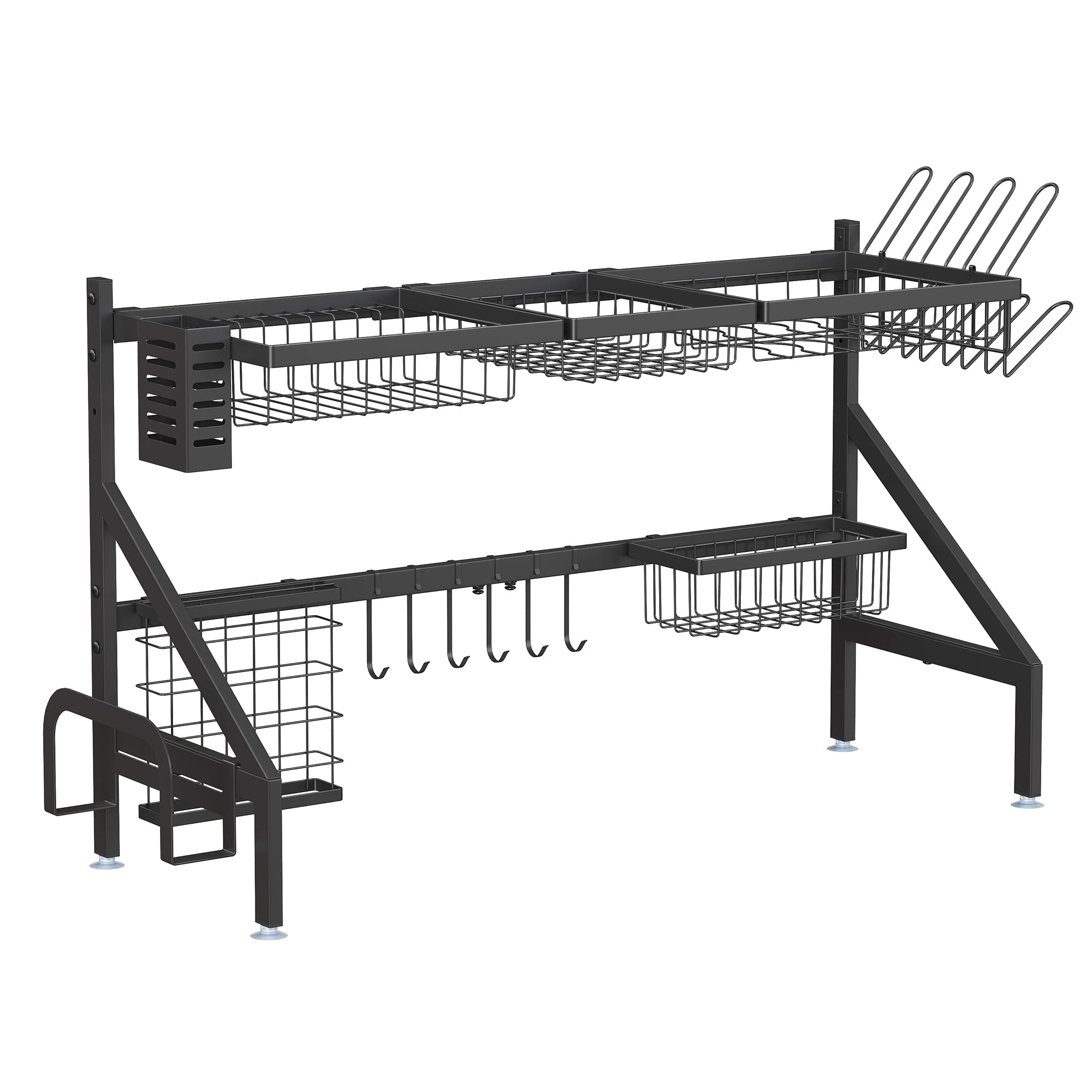 SONGMICS Over The Sink Dish Drying Rack, Adjustable Length (3439.4