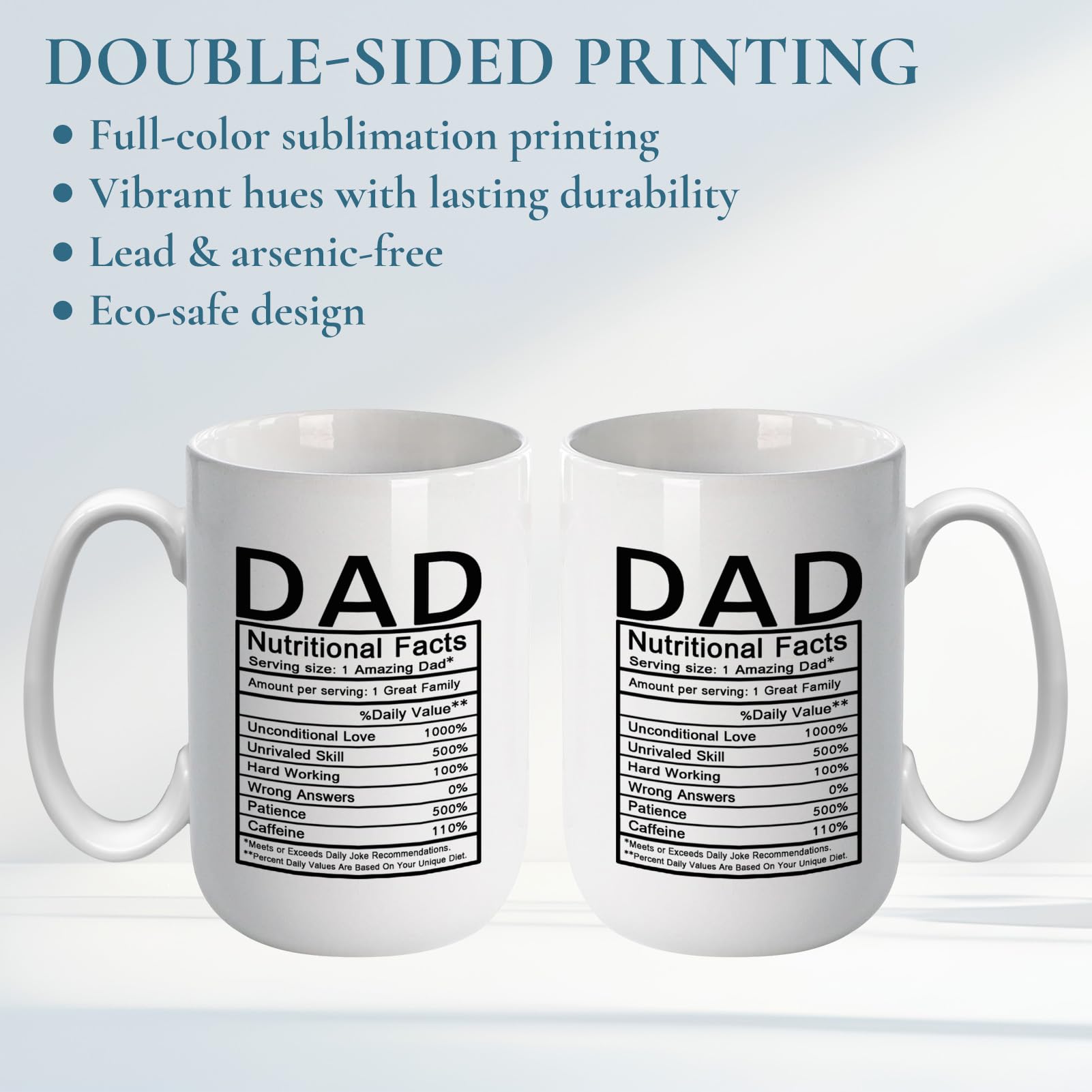 Cabtnca Cadeau Pour Papa, Tasse à Café « Best Dad In The World », Cadeau De Père Pour Papa, Cadeau De La Part De Sa Fille, Tasse Pour Papa, Cadeau Pour La
