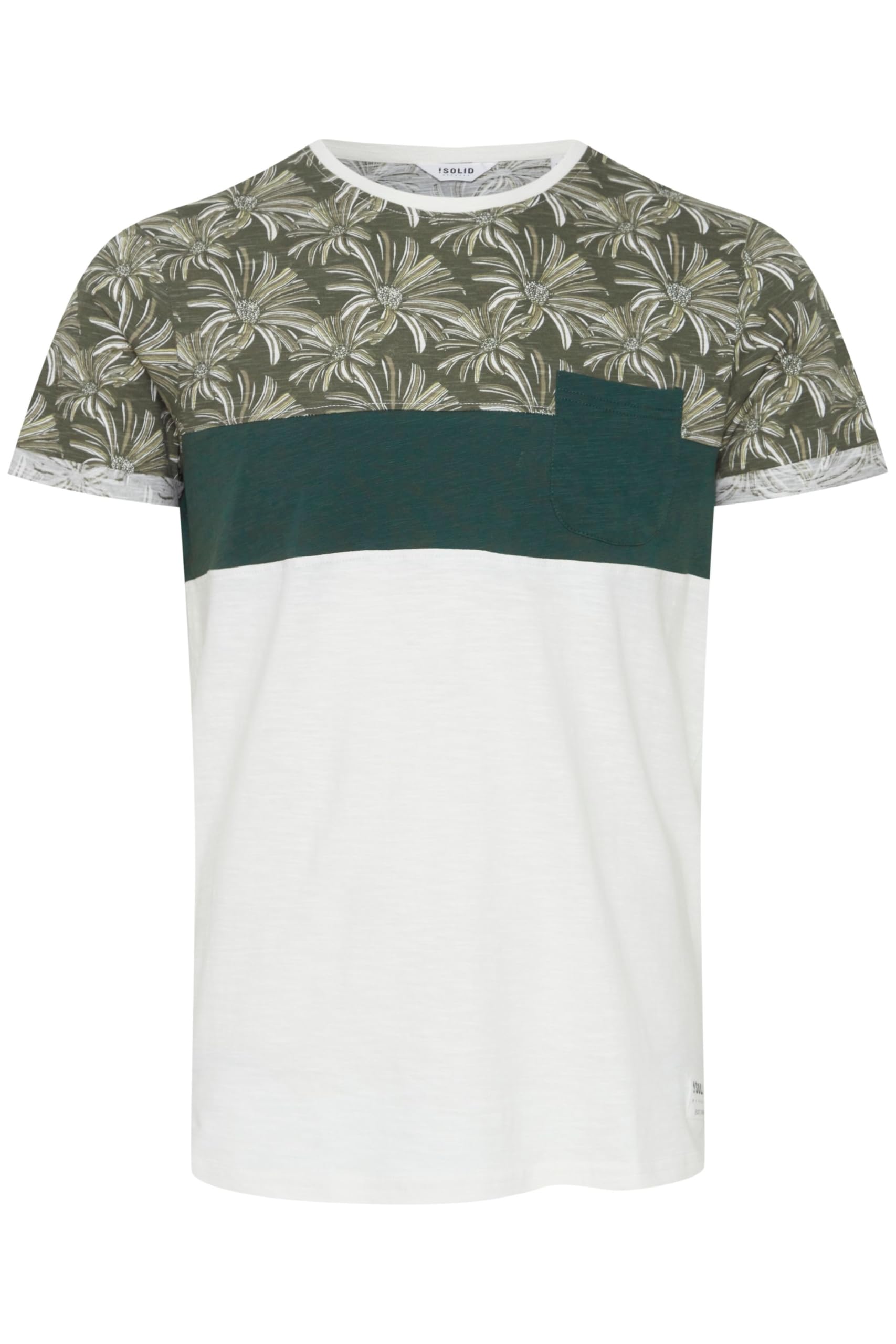 !Solid SDFlorian Herren T-Shirt Kurzarm Shirt Rundhals-Ausschnitt 100% Baumwolle Regular fit