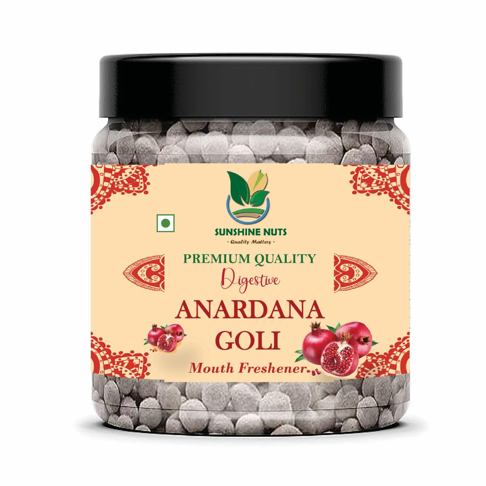 Sunshine Nuts Digestive Anardana Goli-rm|Diegestive Mouth Freshner Mukhwas|After-Meal Snack|Digestive Churan|No Preservative & Artificial Color Used (Jar Pack),400 Grams (B0CLJGZHRM) Amazon Price History, Amazon Price Tracker