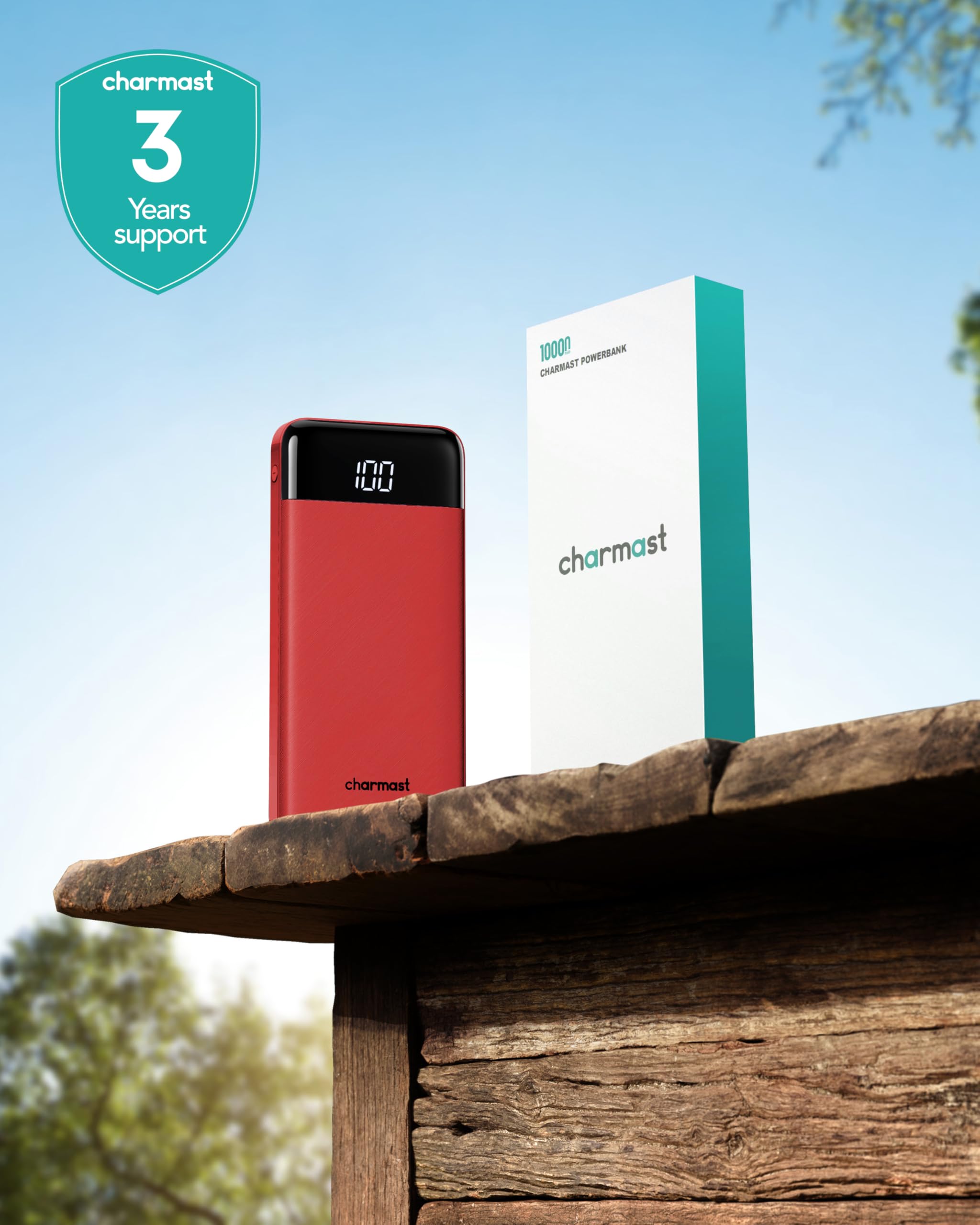 charmast Portable Charger with Built-in Cables X 4, Portable Phone Charger view 9
