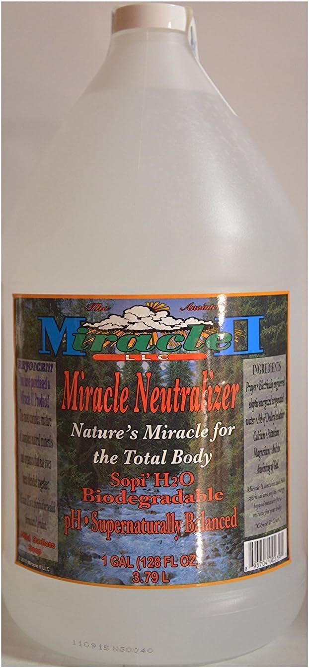 Miracle II Neutralizer 1 Gallon (128 oz) Amazon.co.uk Beauty